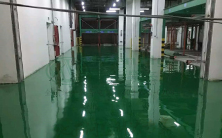 11月宁县宁县环氧地坪施工高峰来袭，梦得来化工多项目同步推进保交付